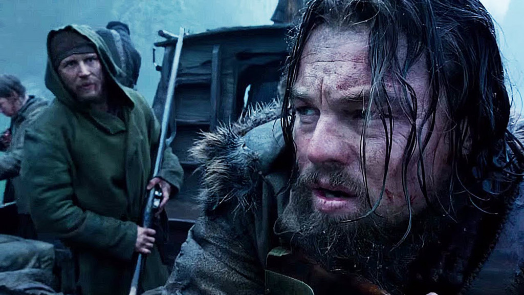 Tom Hardy, Leonardo DiCaprio, The Revenant Tom Hardy, Leonardo DiCaprio, The Revenant